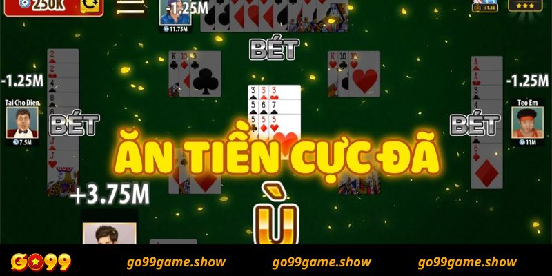 Học cách phá game phỏm online Go99